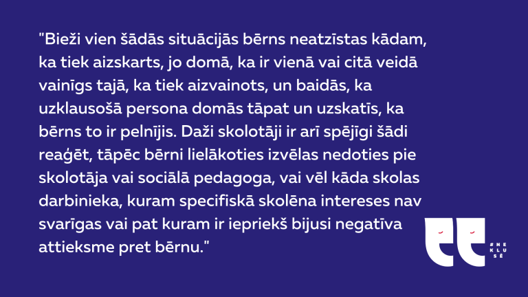 #Neklusē un rīkojies ASAP: Atpazīsti, Saki, Aktivizē un Palīdzi!